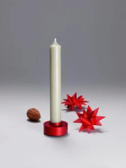 Kandelaar Bell, Rood -Interio Winkel kandelaar bell 3