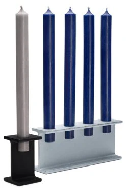 Kandelaar Tete 1, Zwart, Gegalvaniseerd 14 Kandelaar Tete 1, Zwart, Gegalvaniseerd -Interio Winkel kandelaar tete 1 13