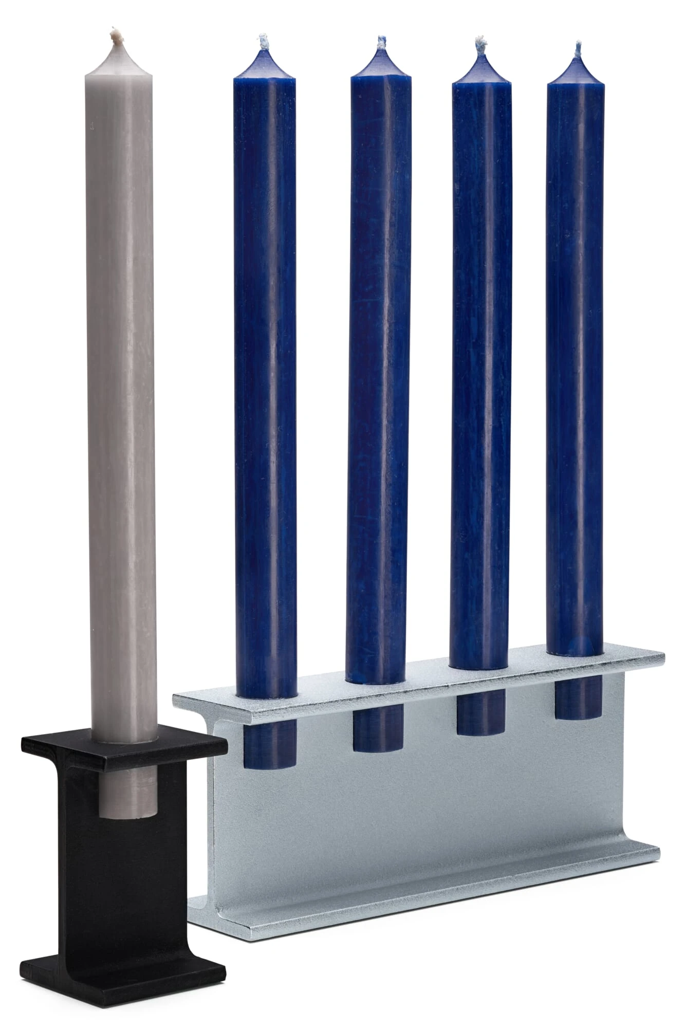 Kandelaar Tete 1, Zwart, Gegalvaniseerd 8 Kandelaar Tete 1, Zwart, Gegalvaniseerd - Afbeelding 6