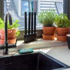 Kandelaar Tete 1, Zwart, Gegalvaniseerd 15 Kandelaar Tete 1, Zwart, Gegalvaniseerd -Interio Winkel kandelaar tete 1 14