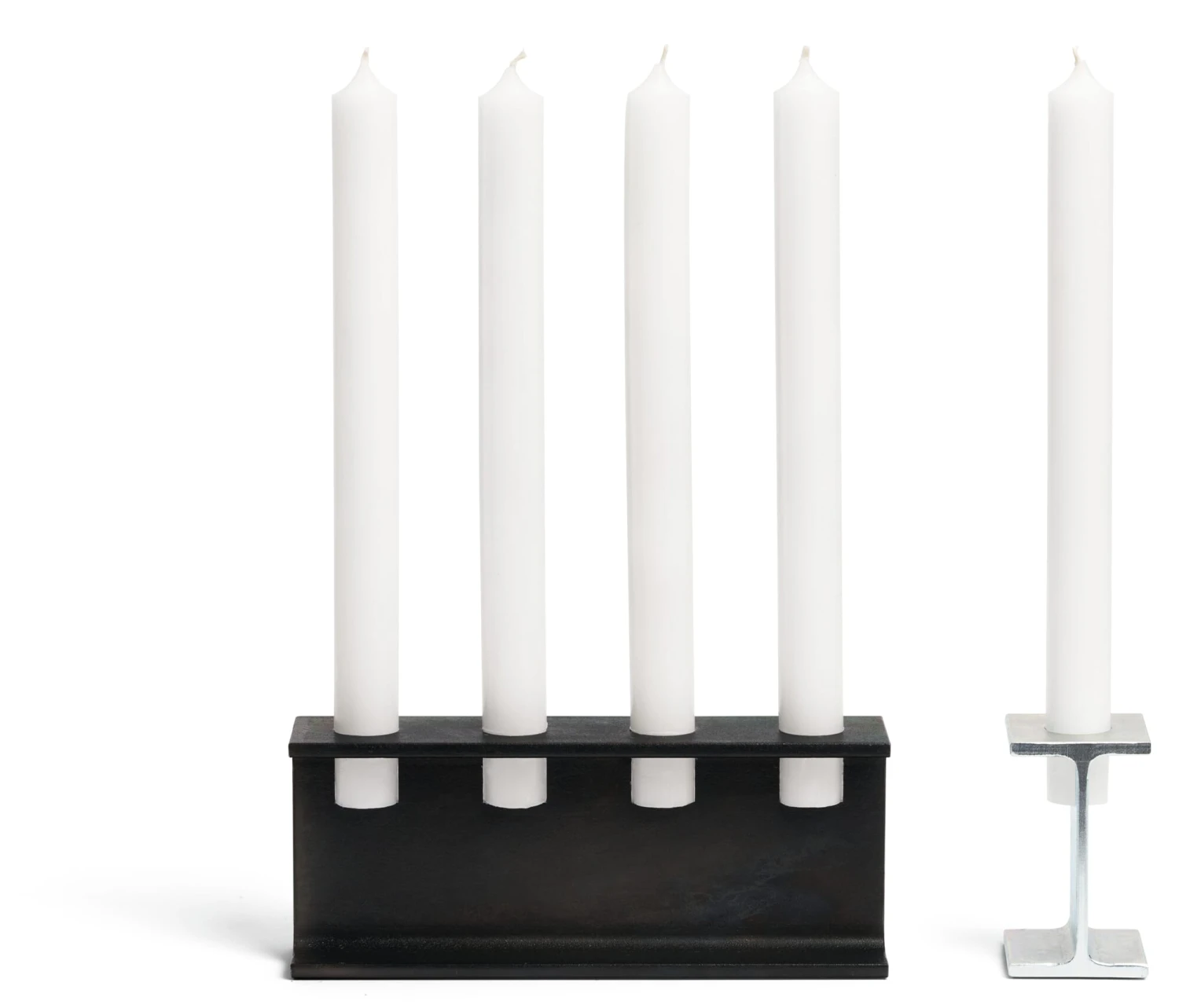 Kandelaar Tete 1, Gegalvaniseerd 8 Kandelaar Tete 1, Gegalvaniseerd - Afbeelding 6