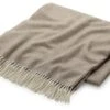 Kasjmier Deken Visgraat, Grijsbraun -Interio Winkel kasjmier deken visgraat 12