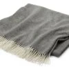 Kasjmier Deken Visgraat, Antraciet -Interio Winkel kasjmier deken visgraat 4