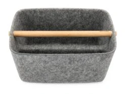 Kata Krantenmand, Grijs -Interio Winkel kata krantenmand 1