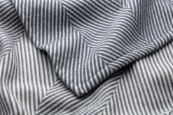 Katoenen Deken Blauw-grijs-wit, Visgraat -Interio Winkel katoenen deken blauw grijs wit 4