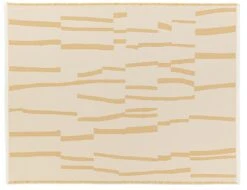 Katoenen Deken Strepen, Geel -Interio Winkel katoenen deken strepen 2