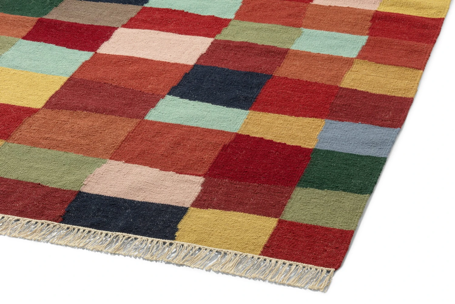 Kelim Tapijt Handgeweven, 140 × 200 Cm 4 Kelim Tapijt Handgeweven, 140 × 200 Cm - Afbeelding 2