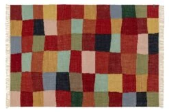 Kelim Tapijt Handgeweven, 140 × 200 Cm