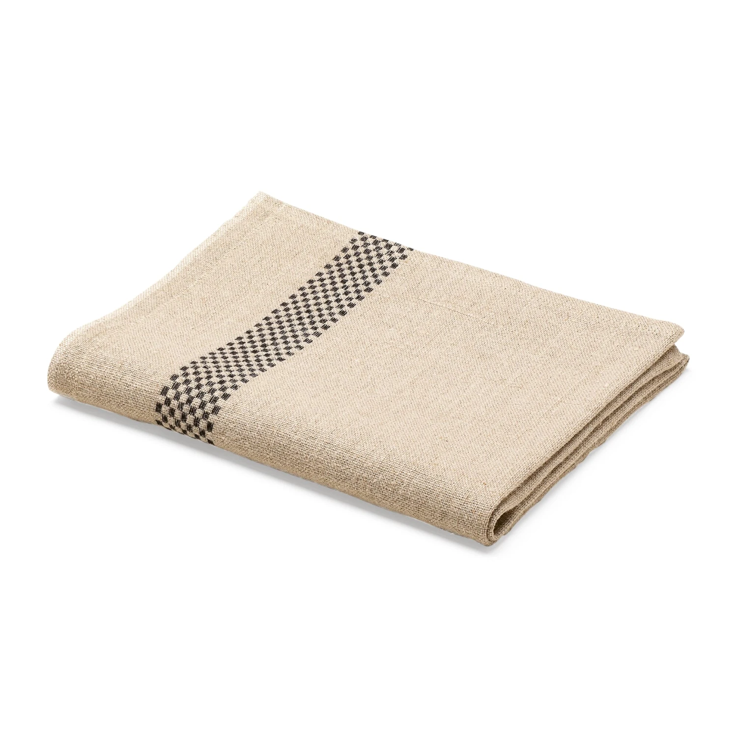 Keukenhanddoek Linnen, Zwart 4 Keukenhanddoek Linnen, Zwart - Afbeelding 2