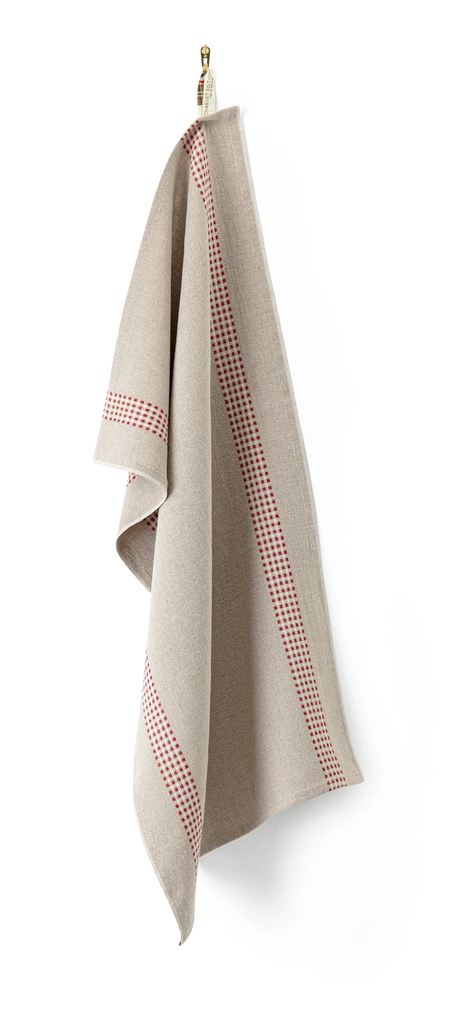 Keukenhanddoek Linnen, Red 3 Keukenhanddoek Linnen, Red