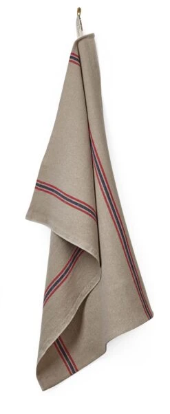 Keukenhanddoek Linnen Strepen, Natuur