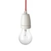 Klassieke Hanglamp, Rood/Wit 2 Klassieke Hanglamp, Rood/Wit -Interio Winkel klassieke hanglamp