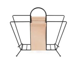 Krantendrager Staaldraad, Bruin -Interio Winkel krantendrager staaldraad 1