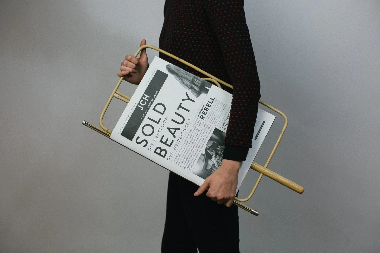 Krantenhouder Weens, Klein 6 Krantenhouder Weens, Klein - Afbeelding 4