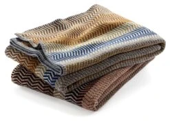 Lamswollen Deken Natuurlijke Tinten Vrij, Blauw-Braun -Interio Winkel lamswollen deken natuurlijke tinten vrij 23