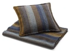 Lamswollen Deken Natuurlijke Tinten Vrij, Blauw-Braun -Interio Winkel lamswollen deken natuurlijke tinten vrij 24