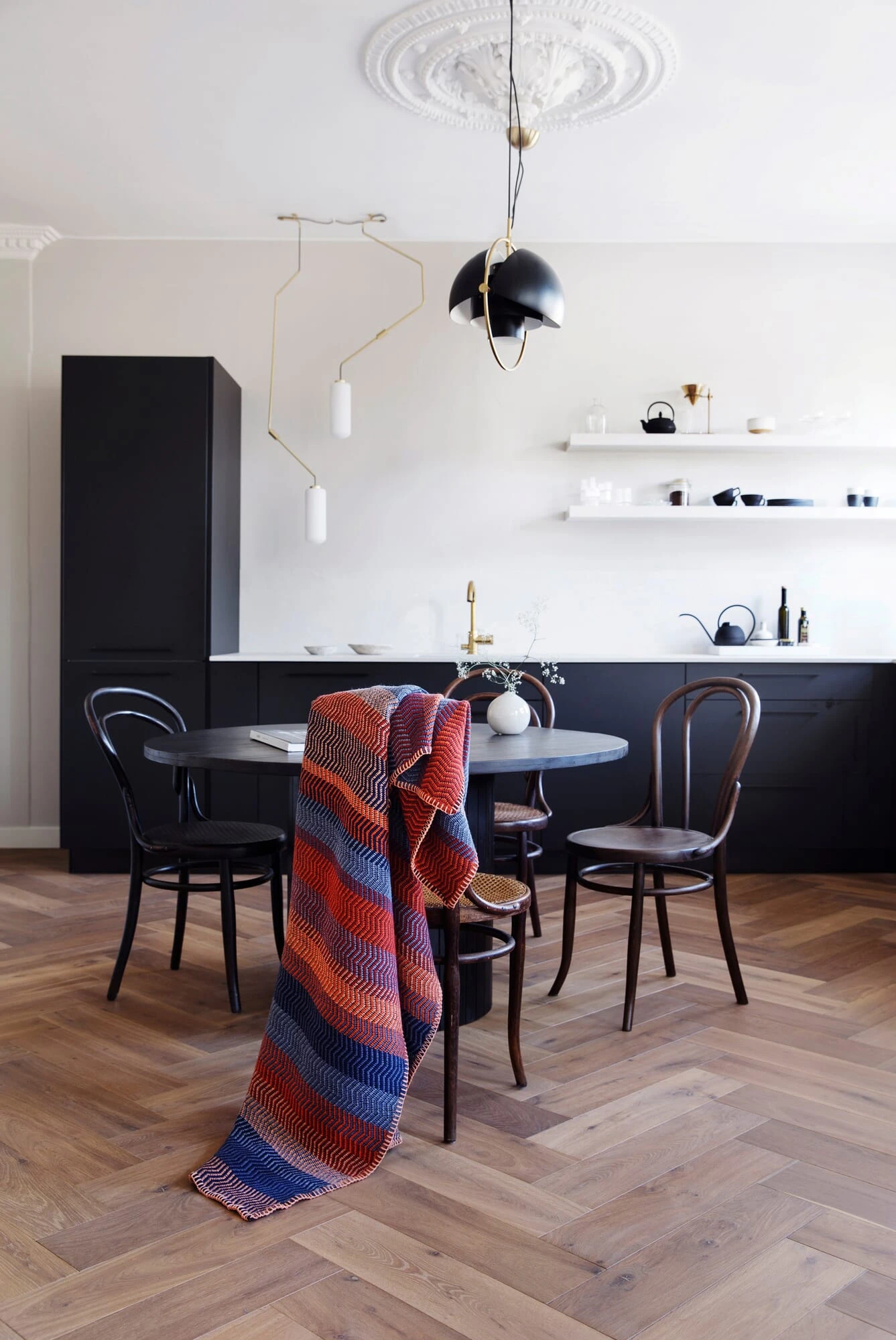 Lamswollen Deken Natuurlijke Tinten Vrij, Rood-Blauw 10 Lamswollen Deken Natuurlijke Tinten Vrij, Rood-Blauw - Afbeelding 8