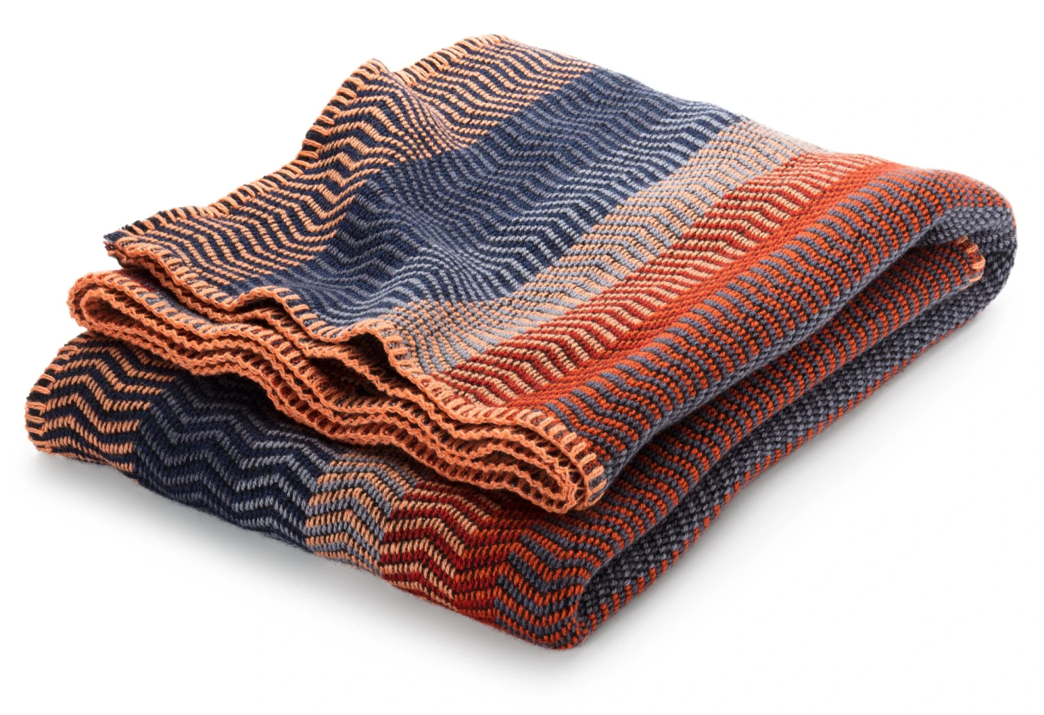 Lamswollen Deken Natuurlijke Tinten Vrij, Rood-Blauw 3 Lamswollen Deken Natuurlijke Tinten Vrij, Rood-Blauw