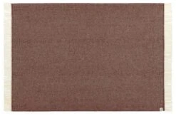 Lamswollen Deken Zigzag Streep Kattefot, Bourgondisch Rood -Interio Winkel lamswollen deken zigzag streep kattefot 22