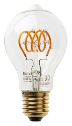 Bailey LED Filament Lamp Spiraal Filament, Peer