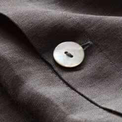 Linnen Batist Dekbedovertrek, Leigrijs, 135 × 200 Cm -Interio Winkel linnen batist dekbedovertrek 2