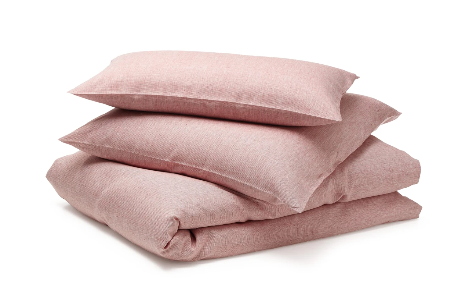 Linnen Kussensloop, Rood-Wit, 40 × 78 Cm 5 Linnen Kussensloop, Rood-Wit, 40 × 78 Cm - Afbeelding 3