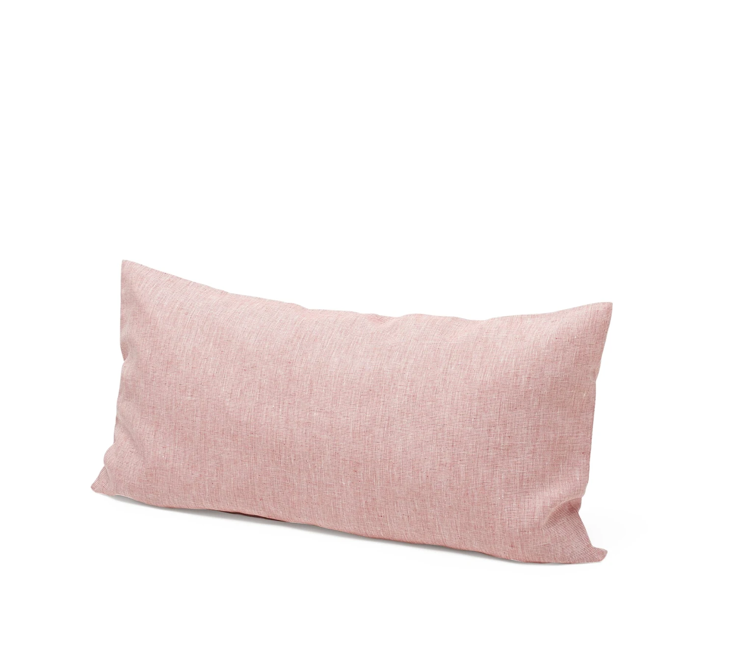 Linnen Kussensloop, Rood-Wit, 40 × 78 Cm 3 Linnen Kussensloop, Rood-Wit, 40 × 78 Cm