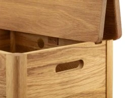 Linnen- En Opbergkist Eikenhout -Interio Winkel linnen opbergkist eikenhout 2