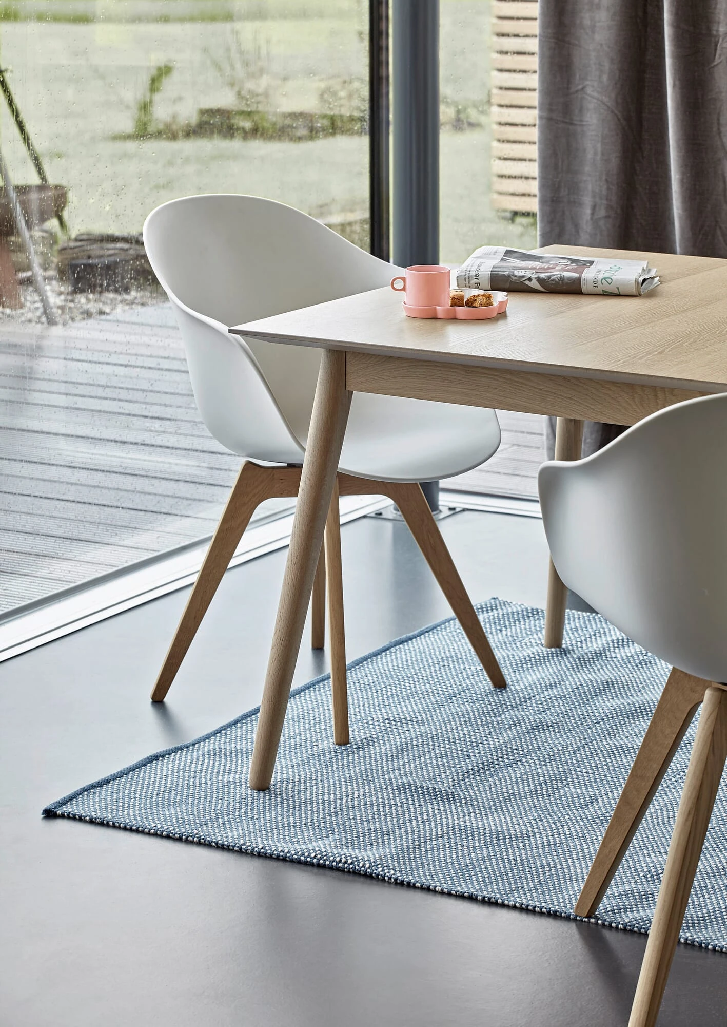 Loper RPET, Blauw, 70 × 140 Cm 8 Loper RPET, Blauw, 70 × 140 Cm - Afbeelding 6