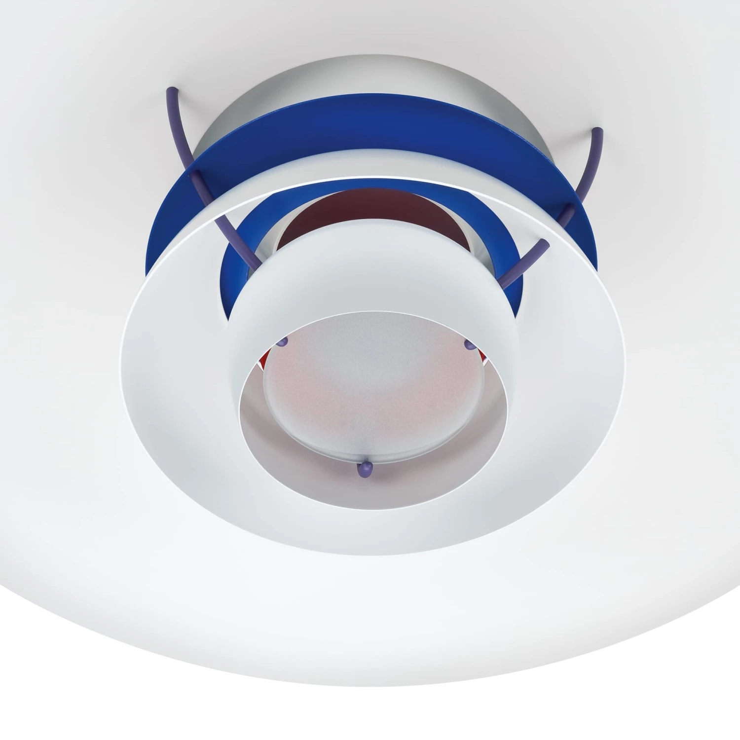 Louis Poulsen Hanglamp Aluminium PH 5 5 Louis Poulsen Hanglamp Aluminium PH 5 - Afbeelding 3