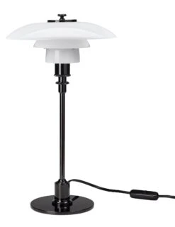 Louis Poulsen Tafellamp Opaalglas PH 2/1, PVD