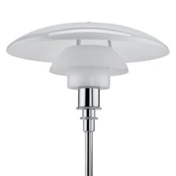 Louis Poulsen Tafellamp Opaalglas PH 3/2, Verchroomd -Interio Winkel louis poulsen tafellamp opaalglas ph 3 2 4
