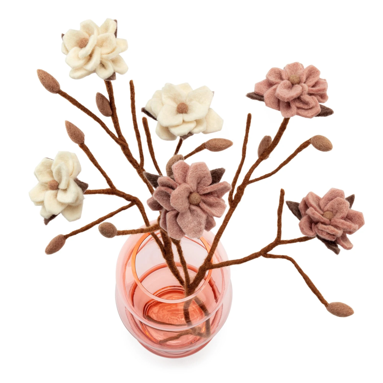 Magnolia Tak Vilt, Roze 5 Magnolia Tak Vilt, Roze - Afbeelding 3