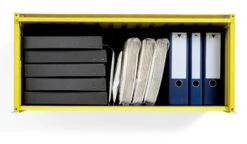 Muurbeugel Voor Container DS, RAL 1013 Parelwit -Interio Winkel muurbeugel container ds 2