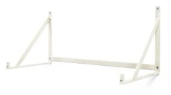 Muurbeugel Voor Container DS, RAL 1013 Parelwit