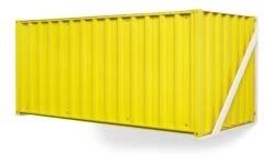 Muurbeugel Voor Container DS, RAL 1013 Parelwit -Interio Winkel muurbeugel container ds 4