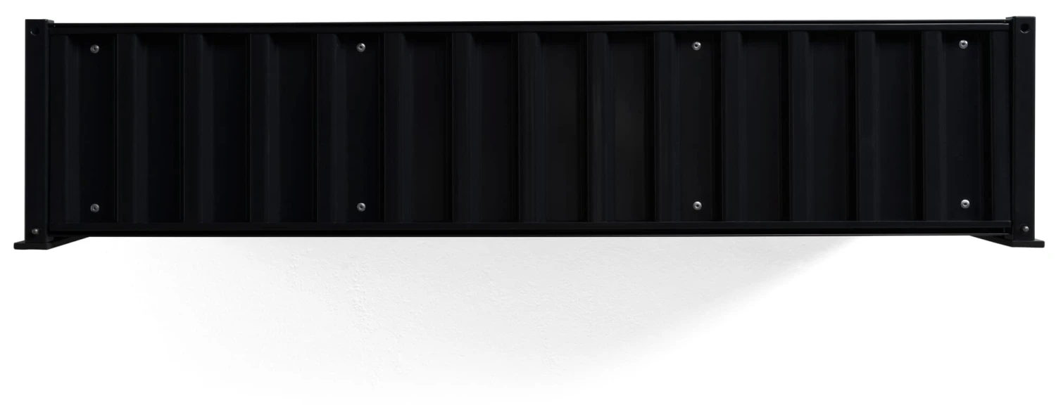 Muurbeugel Voor Container DS Flat, RAL 7021 Zwartgrijs 4 Muurbeugel Voor Container DS Flat, RAL 7021 Zwartgrijs - Afbeelding 2