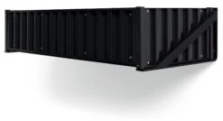 Muurbeugel Voor Container DS Flat, RAL 7021 Zwartgrijs 10 Muurbeugel Voor Container DS Flat, RAL 7021 Zwartgrijs -Interio Winkel muurbeugel container ds flat 3