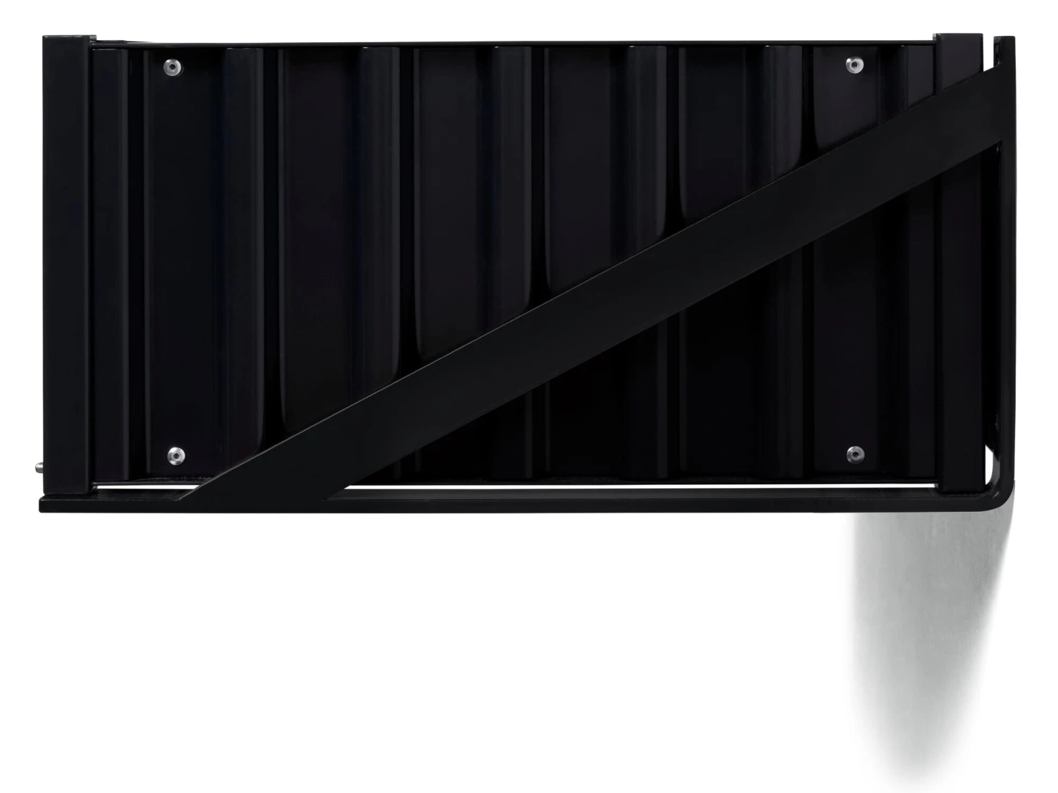 Muurbeugel Voor Container DS Flat, RAL 7021 Zwartgrijs 7 Muurbeugel Voor Container DS Flat, RAL 7021 Zwartgrijs - Afbeelding 5