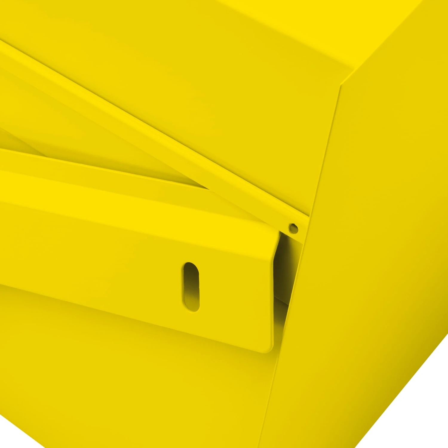 Muurbeugel Schlund, RAL 1016 Zwavelgeel 7 Muurbeugel Schlund, RAL 1016 Zwavelgeel - Afbeelding 5