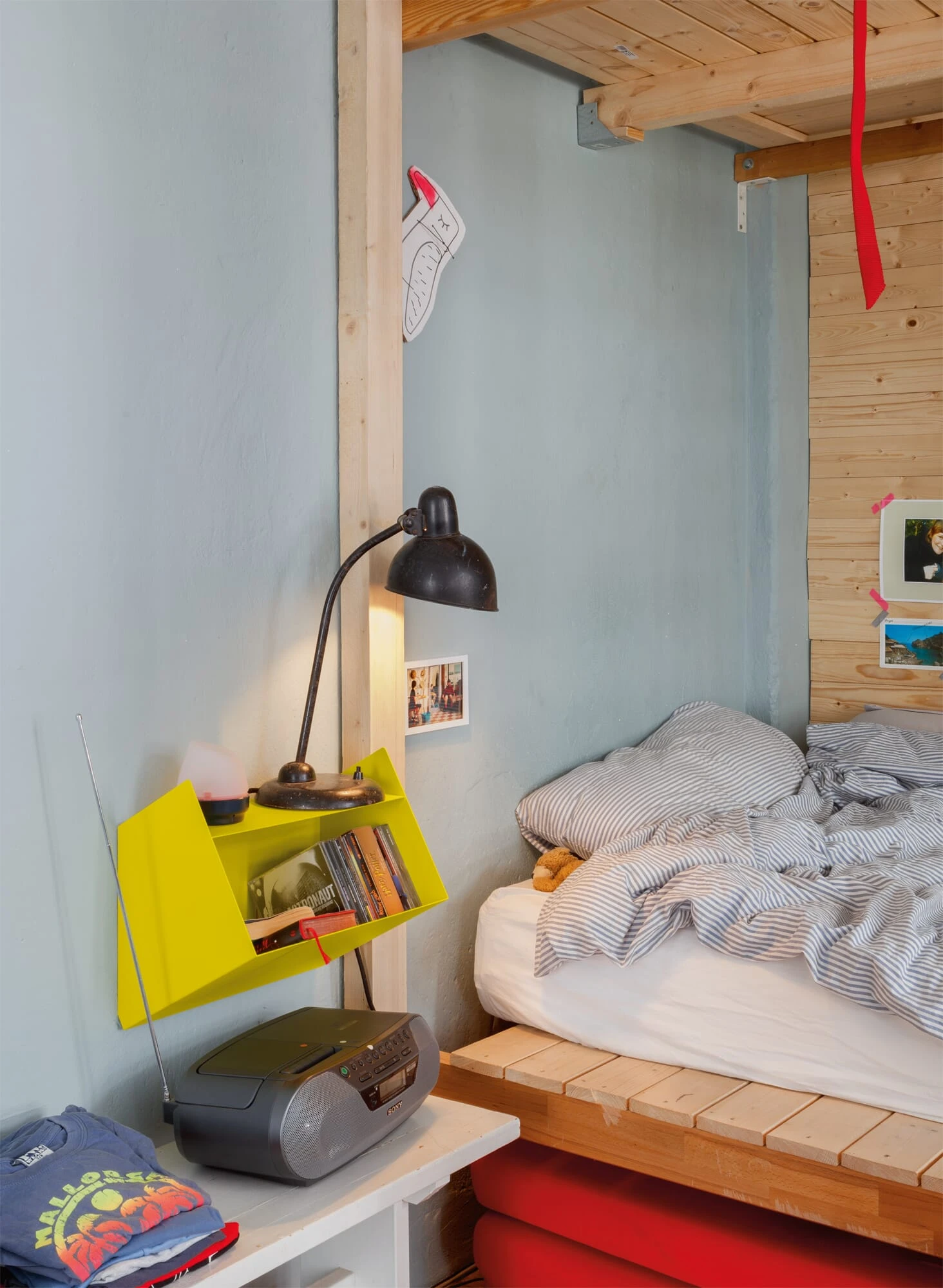 Muurbeugel Schlund, RAL 1016 Zwavelgeel 12 Muurbeugel Schlund, RAL 1016 Zwavelgeel - Afbeelding 10