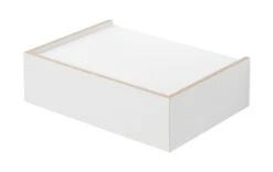 Muurgevoelige Lade, Klein, Wit / Wit -Interio Winkel muurgevoelige lade 2