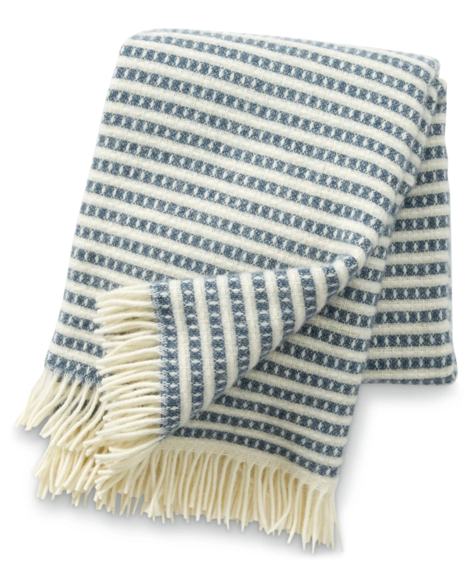 Ollie Lamswollen Deken, Blauw 3 Ollie Lamswollen Deken, Blauw