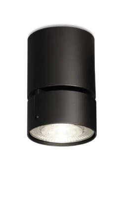 Opbouwspot Wittenberg, RAL 9005 Gitzwart