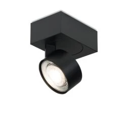 Opbouwspot Wittenberg, RAL 9005 Gitzwart -Interio Winkel opbouwspot wittenberg 9