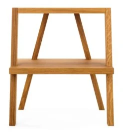 Opstapkrukje "AEKI, Eikenhout Geolied -Interio Winkel opstapkrukje aeki 1