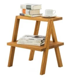 Opstapkrukje "AEKI, Eikenhout Geolied -Interio Winkel opstapkrukje aeki 6