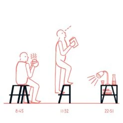 Opstapkrukje "AEKI, Eikenhout Geolied -Interio Winkel opstapkrukje aeki 7
