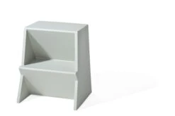 Opstapkrukje Mono, Agaat Grijs RAL 7038