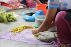 Paasmandje Vilt, Geel -Interio Winkel paasmandje vilt 10